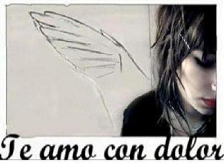 TE AMO CON DOLOR